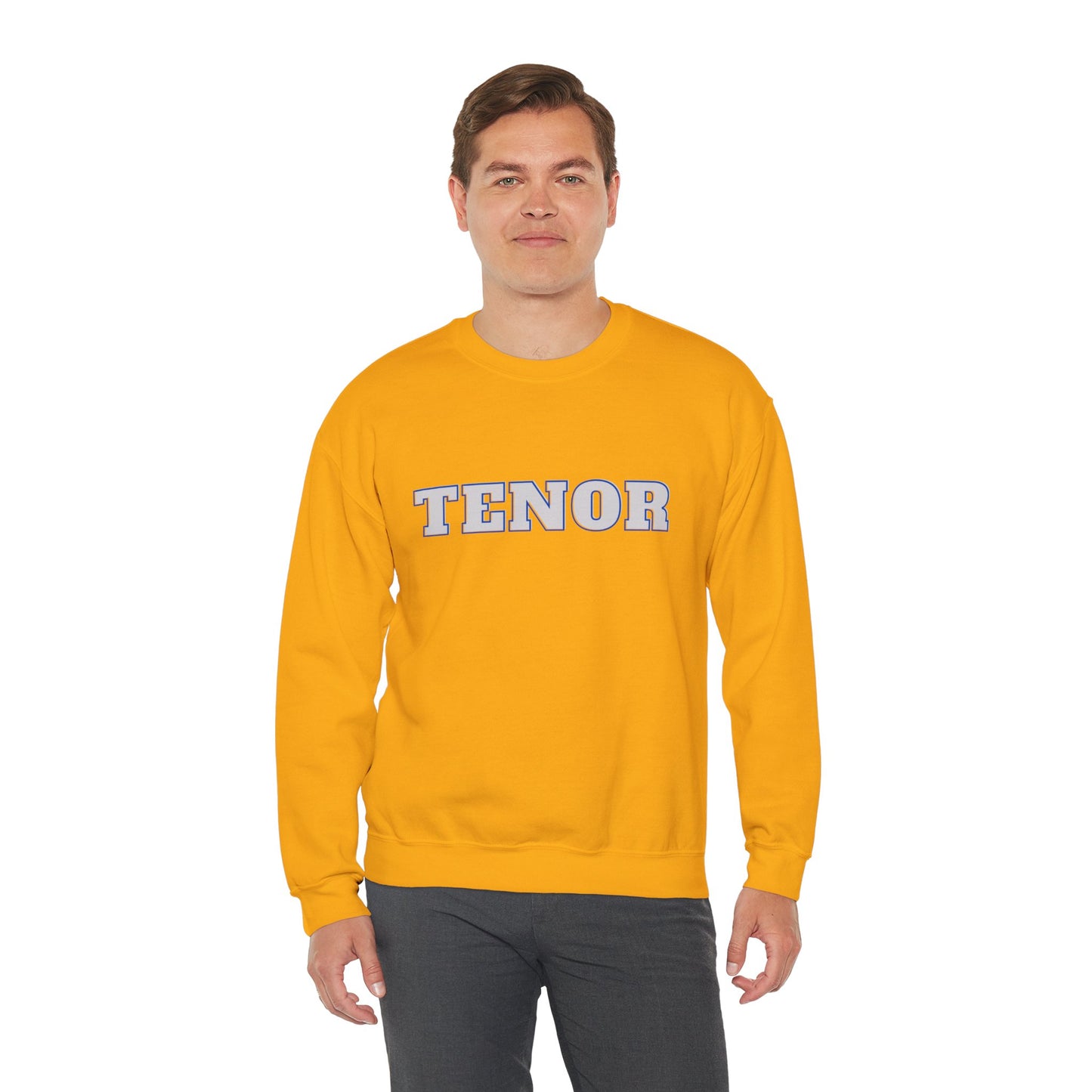 Sweat-shirt ras du cou avec chanteur ténor