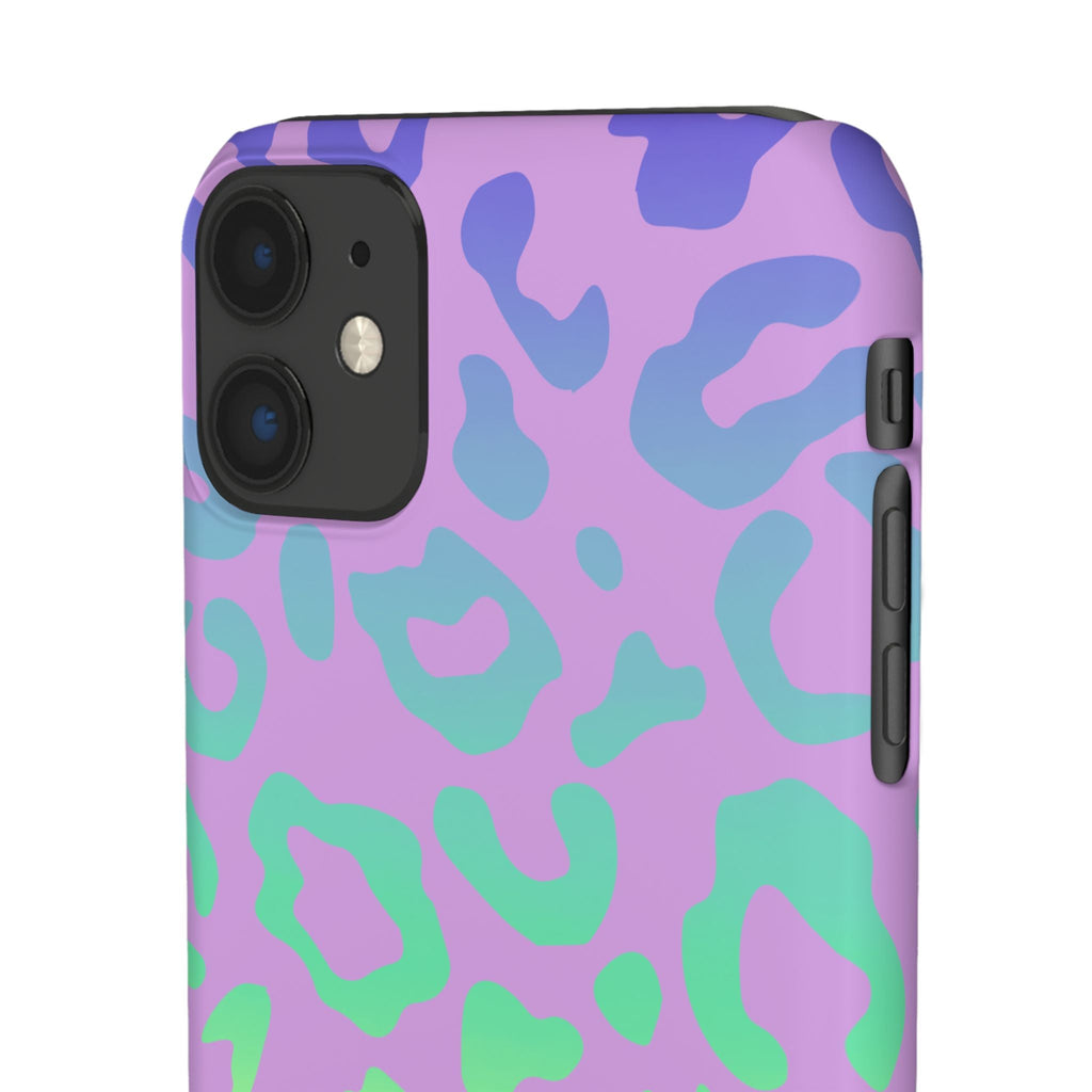 Bespattered Facade Rainbow Leopard Snap Case