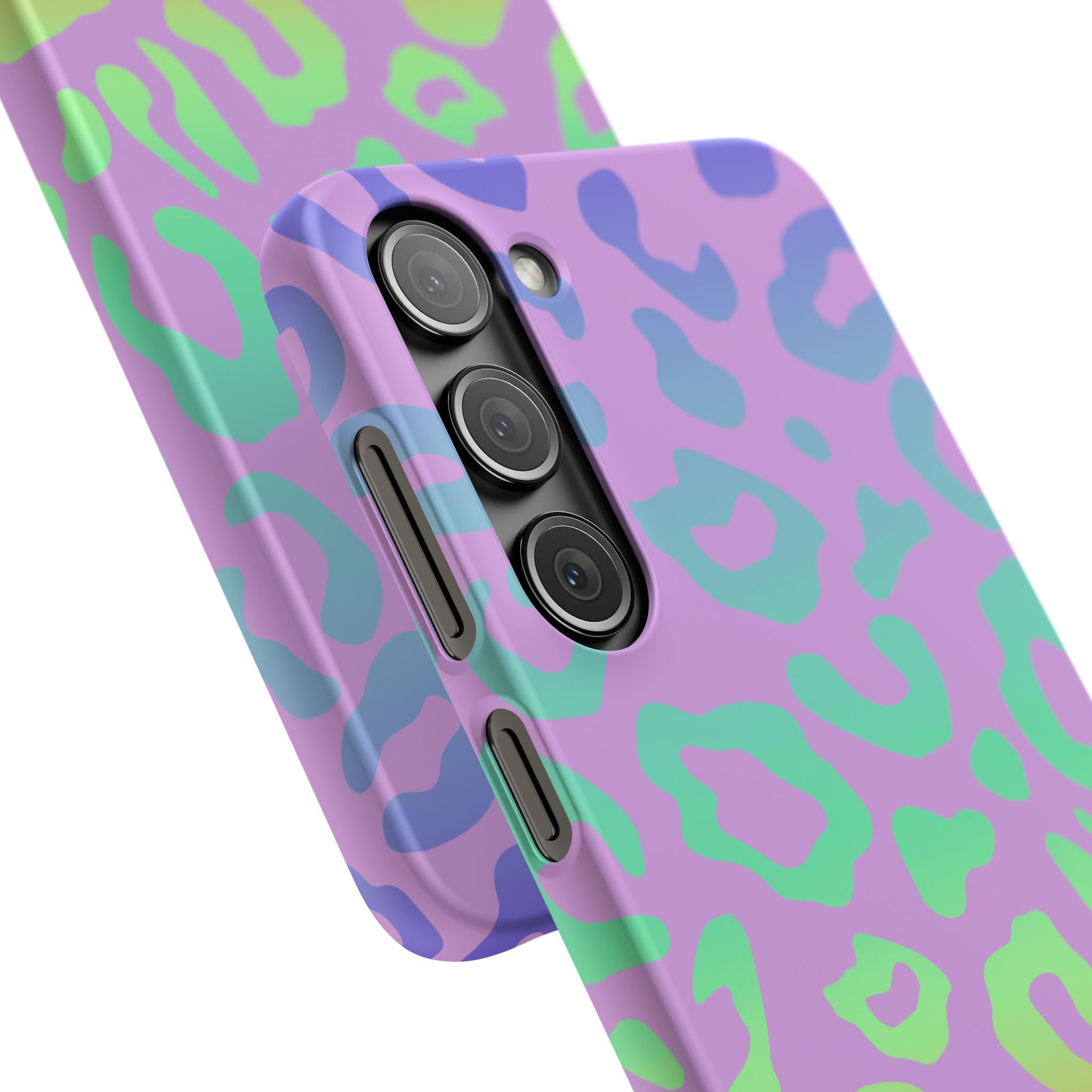 Bespattered Facade Rainbow Leopard Snap Case