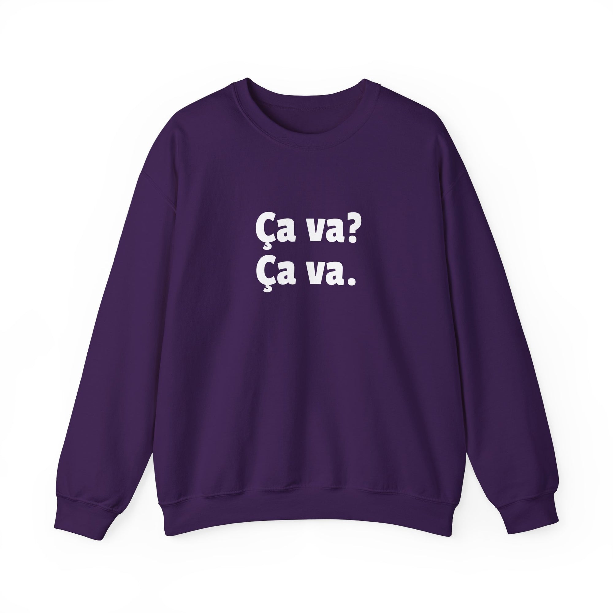 Ca va? Ca va. Unisex Crewneck Sweatshirt