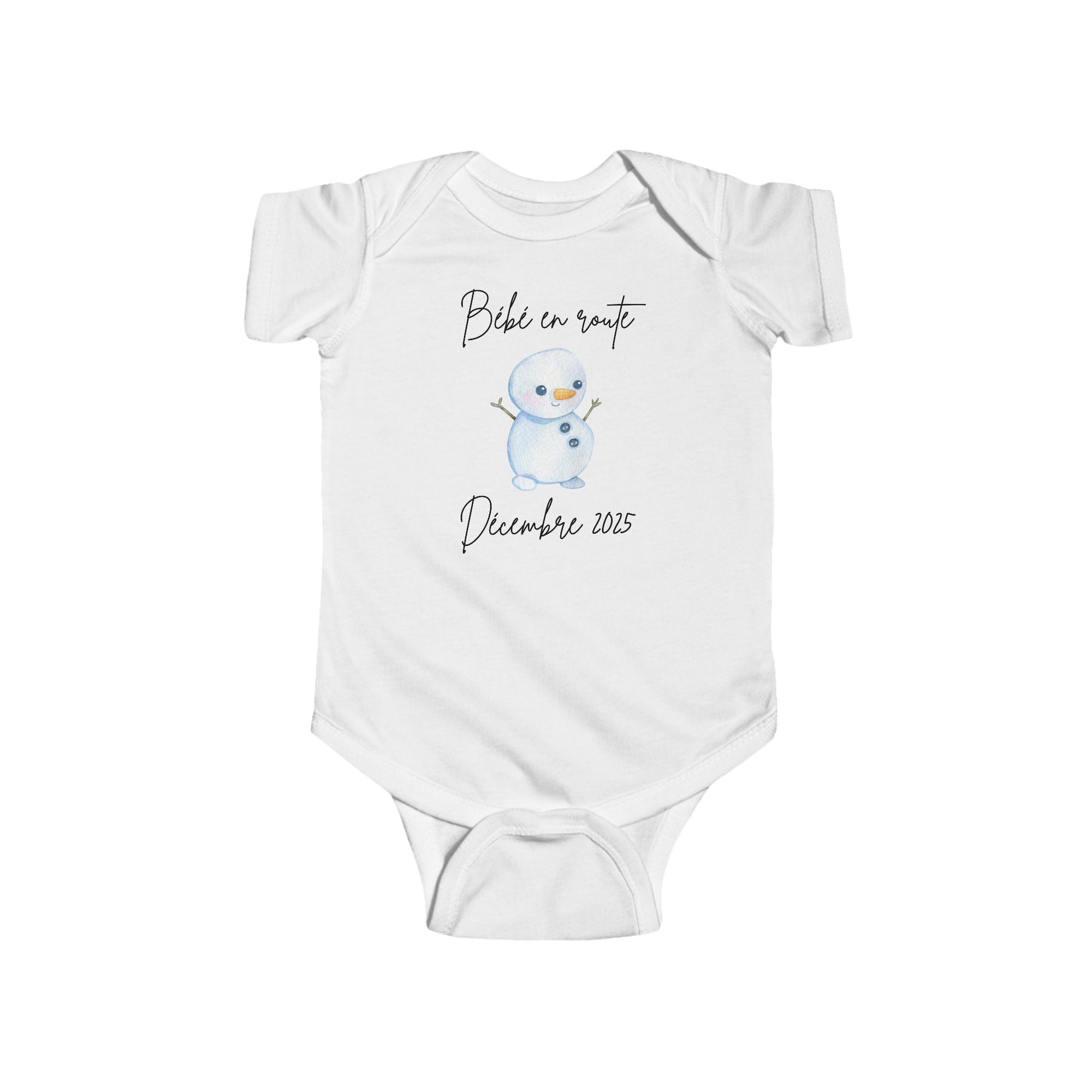 Bebe en route Infant short sleeve one piece bodysuit