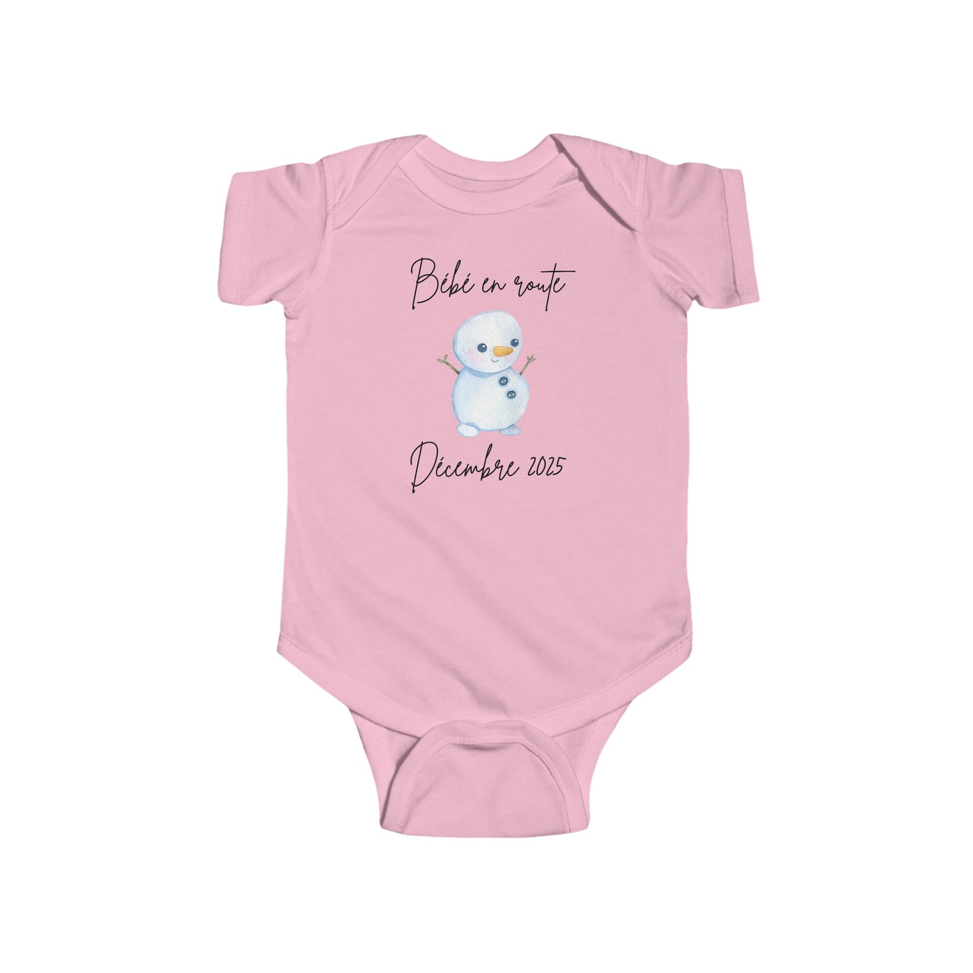 Bebe en route Infant short sleeve one piece bodysuit