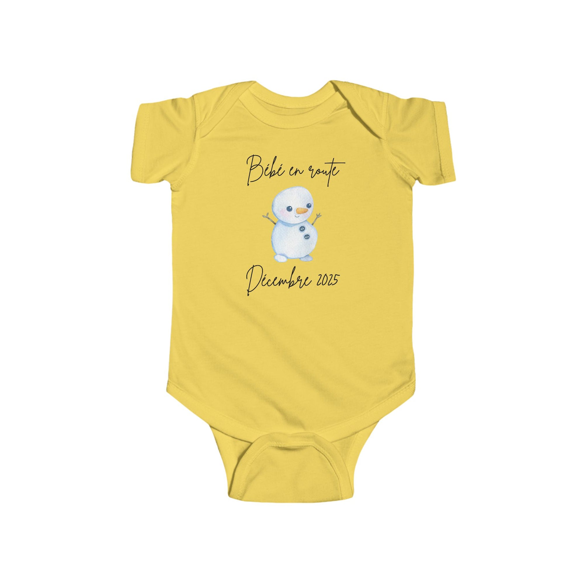 Bebe en route Infant short sleeve one piece bodysuit