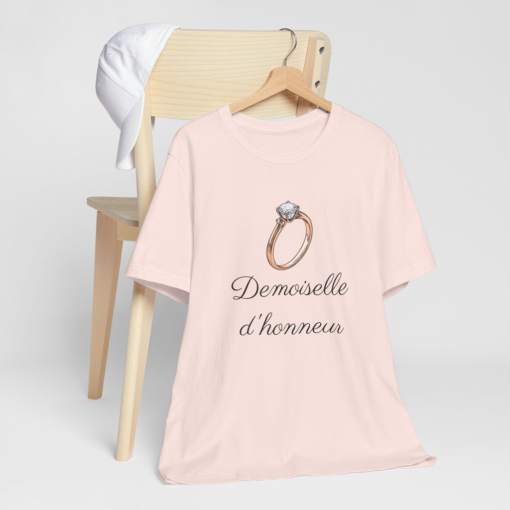 Demoiselle d'honneur Maid of Honor Tee - La Vie Bien - Bachelorette Party - Bridal Party - Bride Squad