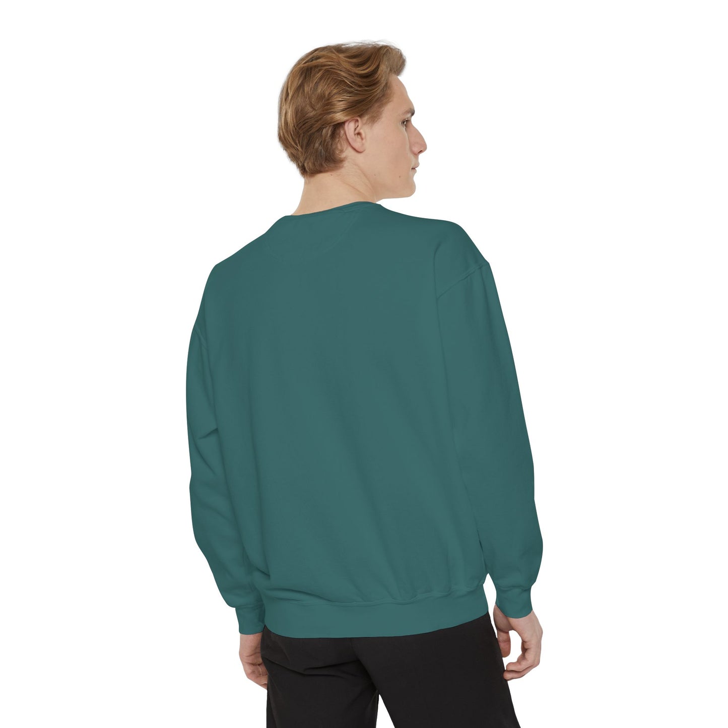 Sweat-shirt Oui et texte en bloc, couleurs confort