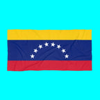 VENEZUELA Flag Beach Towel | Quality & Long Lasting - 2 Sizes | Venezuelan Pride | Gift for Venezuelans