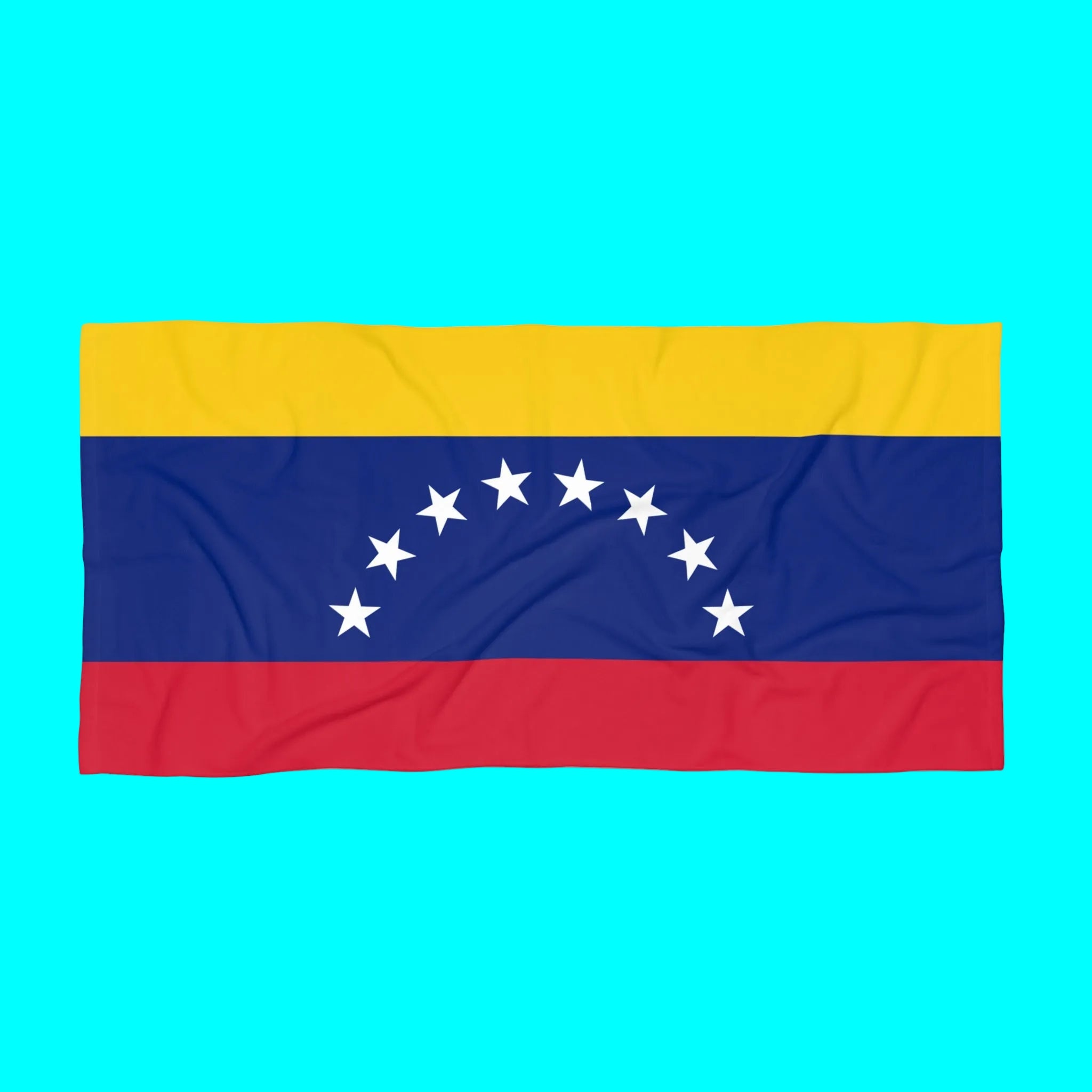 VENEZUELA Flag Beach Towel | Quality & Long Lasting - 2 Sizes | Venezuelan Pride | Gift for Venezuelans