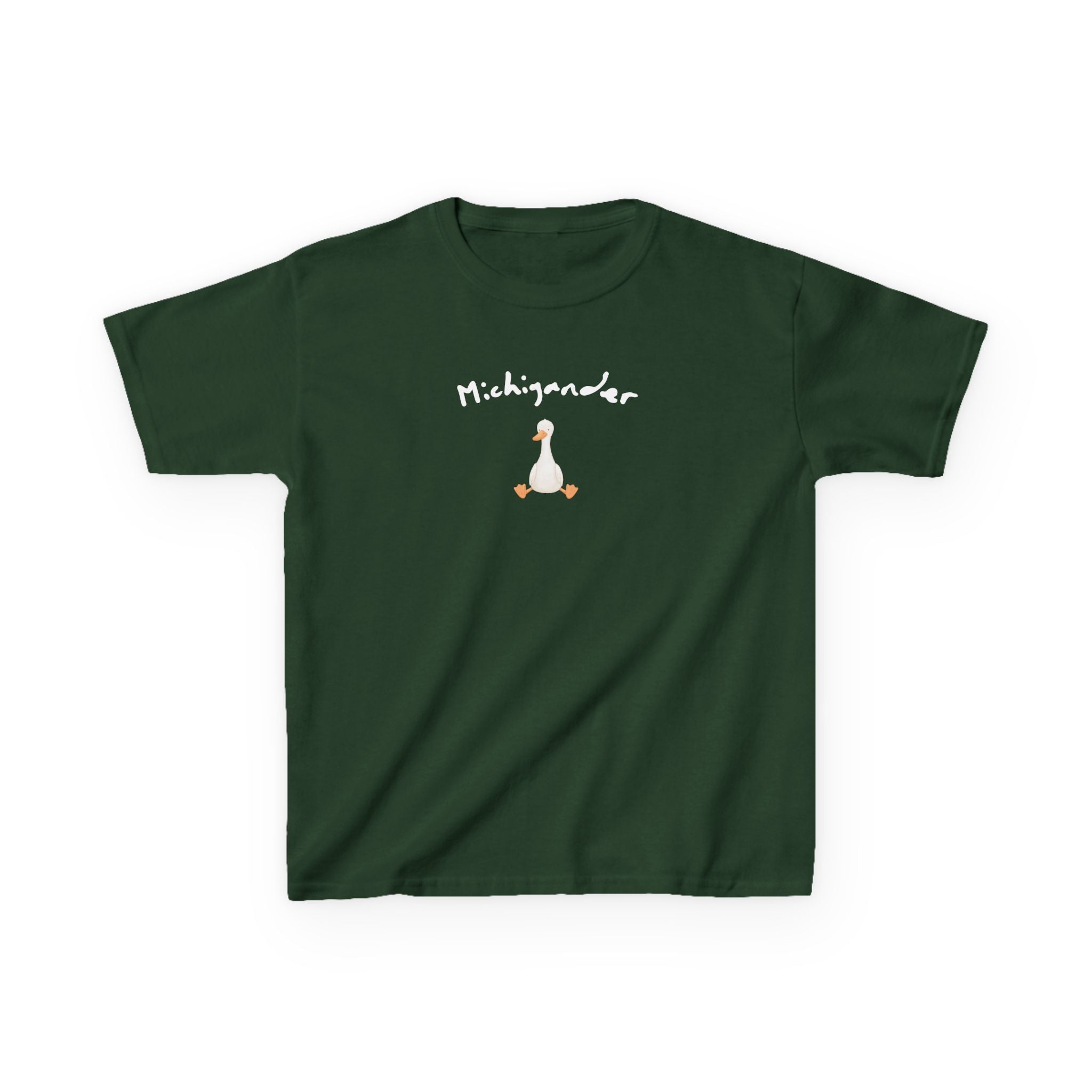 Kids Michigander Goose Tee, Michigan goosey Kids T-Shirt