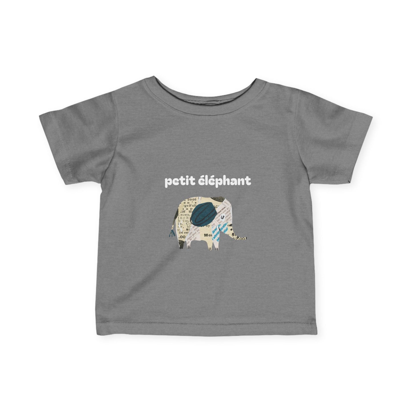 Petit éléphant Infant Fine Jersey toddler Tee