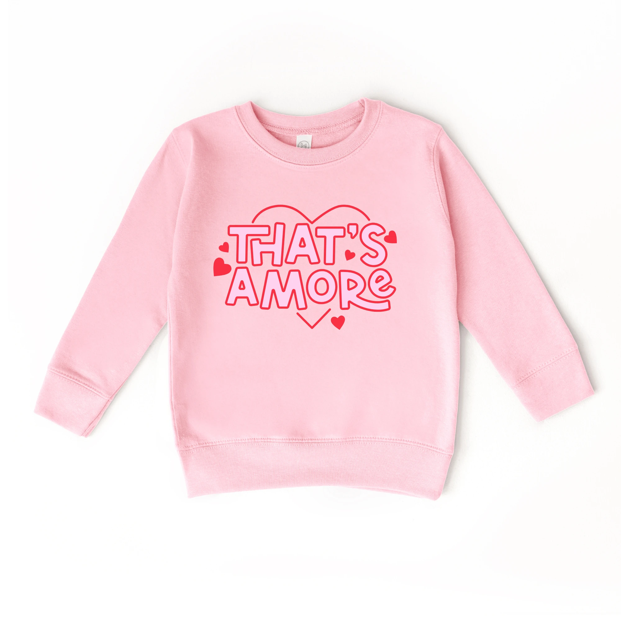 That's Amore toddler or youth Sweater, Valentine's Day collection by Benny and Ray Apparel