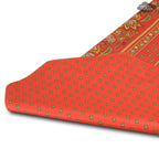 16x72" Lisa Red Acrylic - Coated Cotton Provence Table Runner by Le Cluny Table runner La Vie Bien 16x72" Lisa Red Acrylic - Coated Cotton Provence Table Runner by Le Cluny
