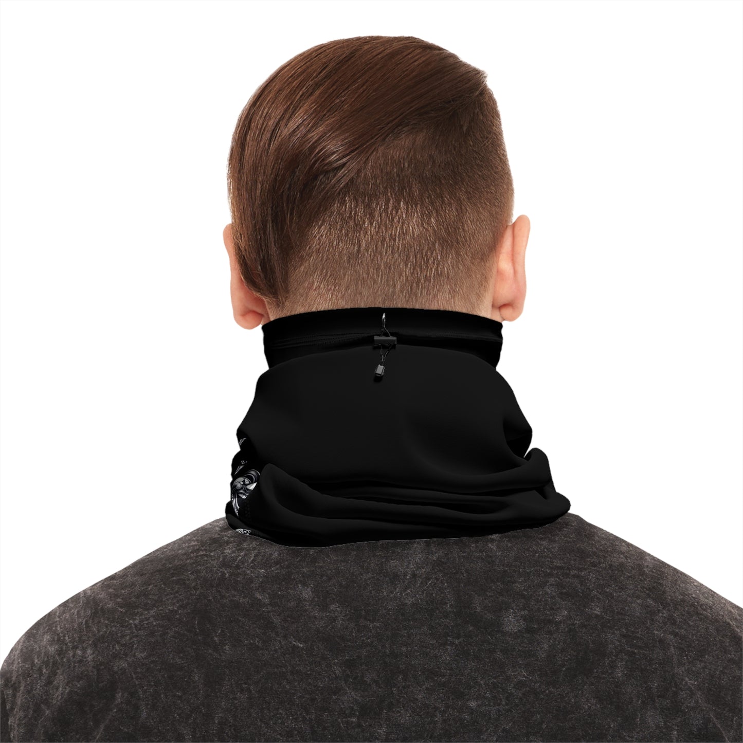 Masques de tragédie et de comédie Foulard d'hiver avec cordon de serrage