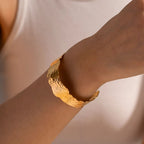 Gold Sheet Bracelet
