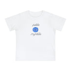 Petite Myrtille French Baby T-Shirt Cute Blueberry Graphic — Infant Short Sleeve Tee