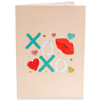 XOXO Hugs & Kisses Pop-Up Valentine’s Day Pop Up Card by Paper Love