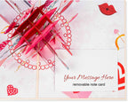 XOXO Hugs & Kisses Pop-Up Valentine’s Day Pop Up Card by Paper Love