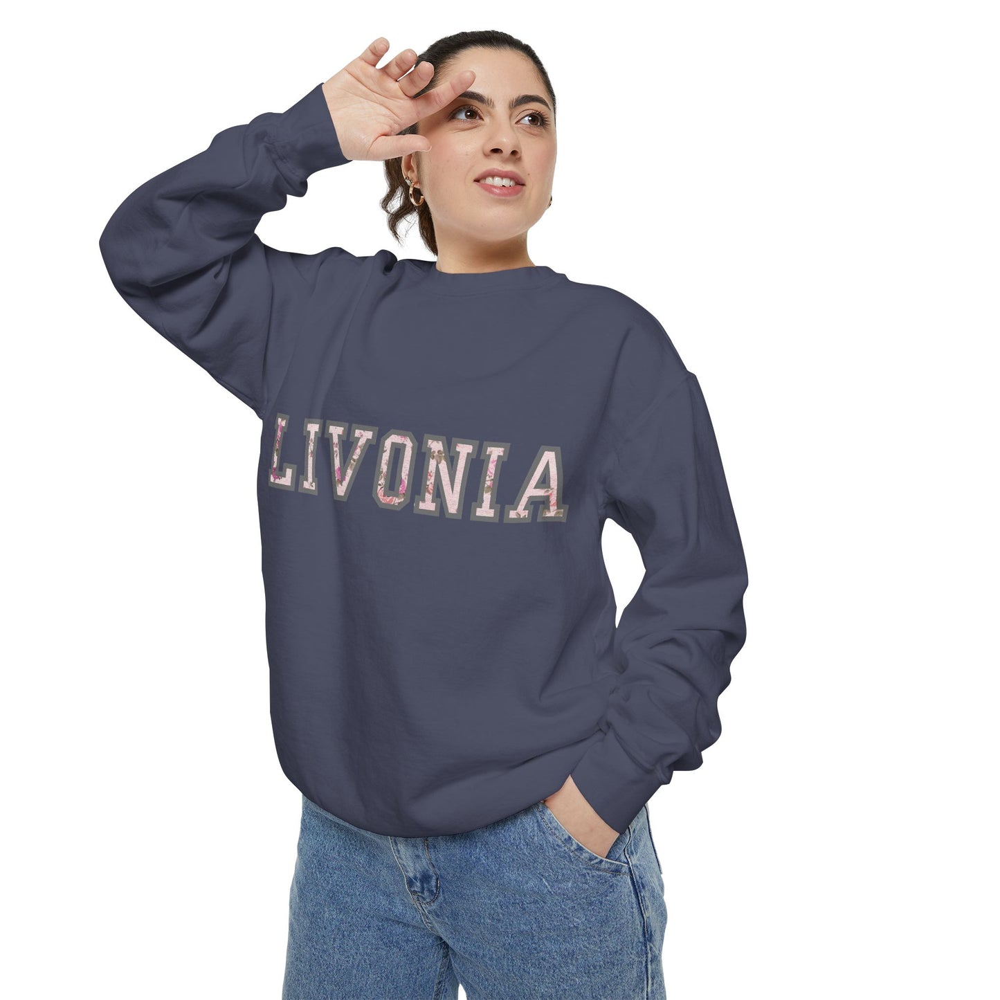 Livonia Sweatshirt (Personalize with your own city name!)