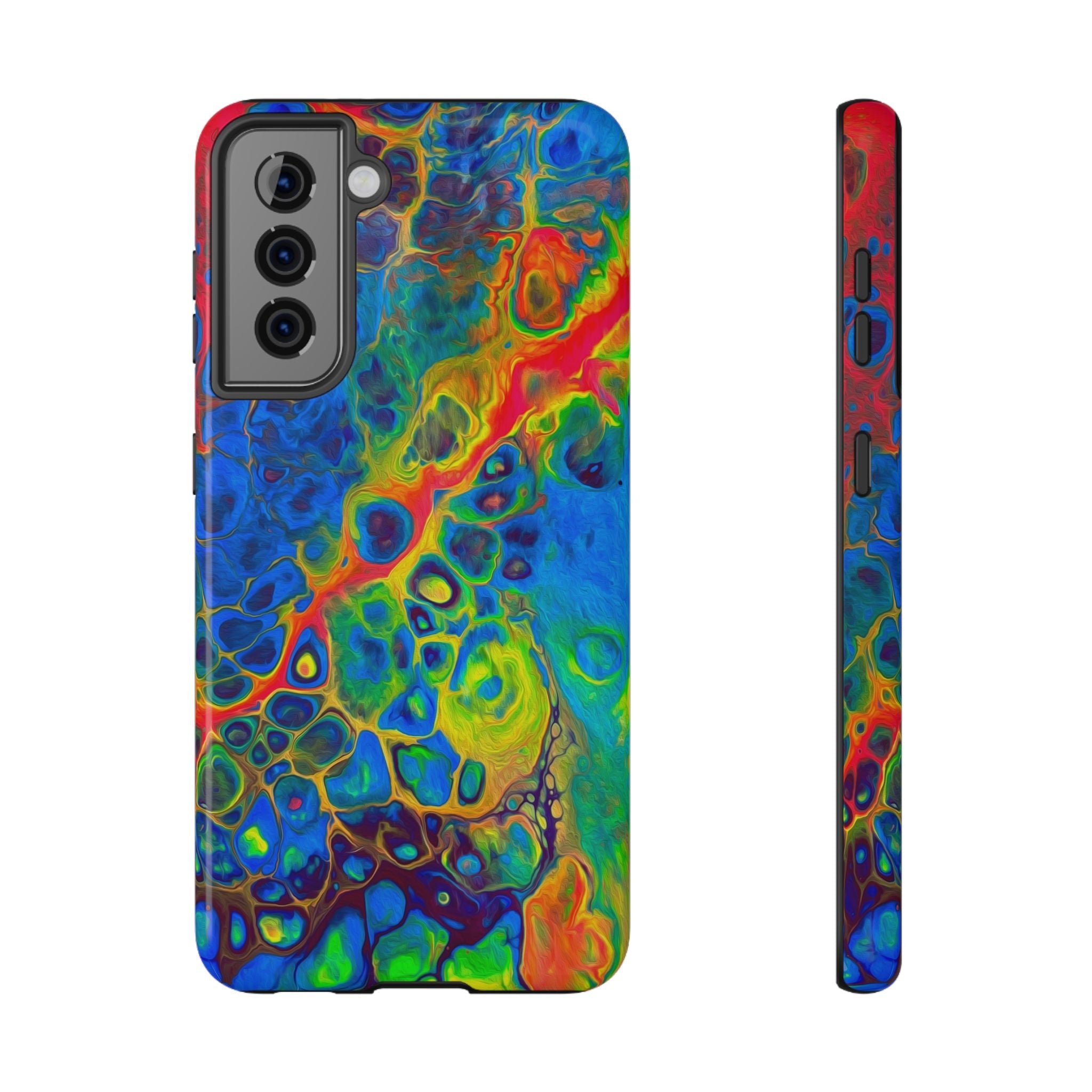 Bespattered Facade Rainbow Impact-Resistant Case