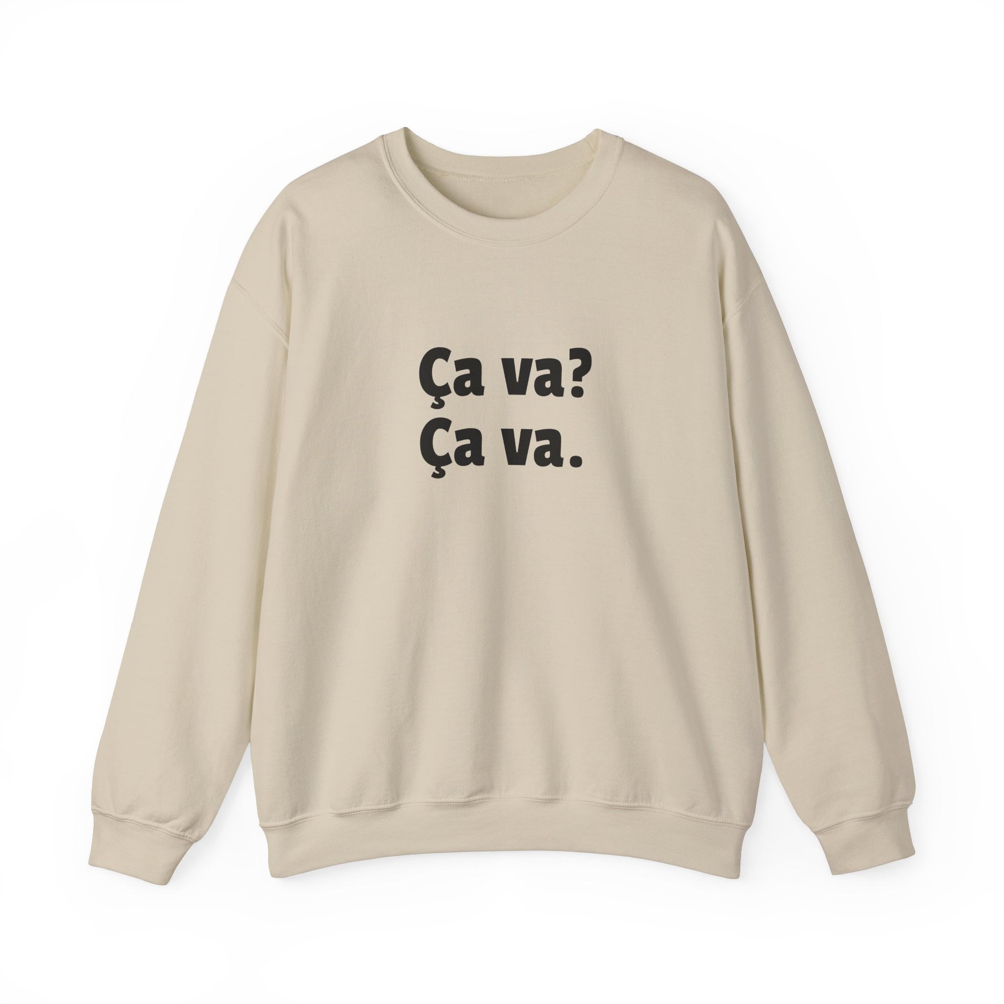 Ca va? Ca va. Unisex Crewneck Sweatshirt