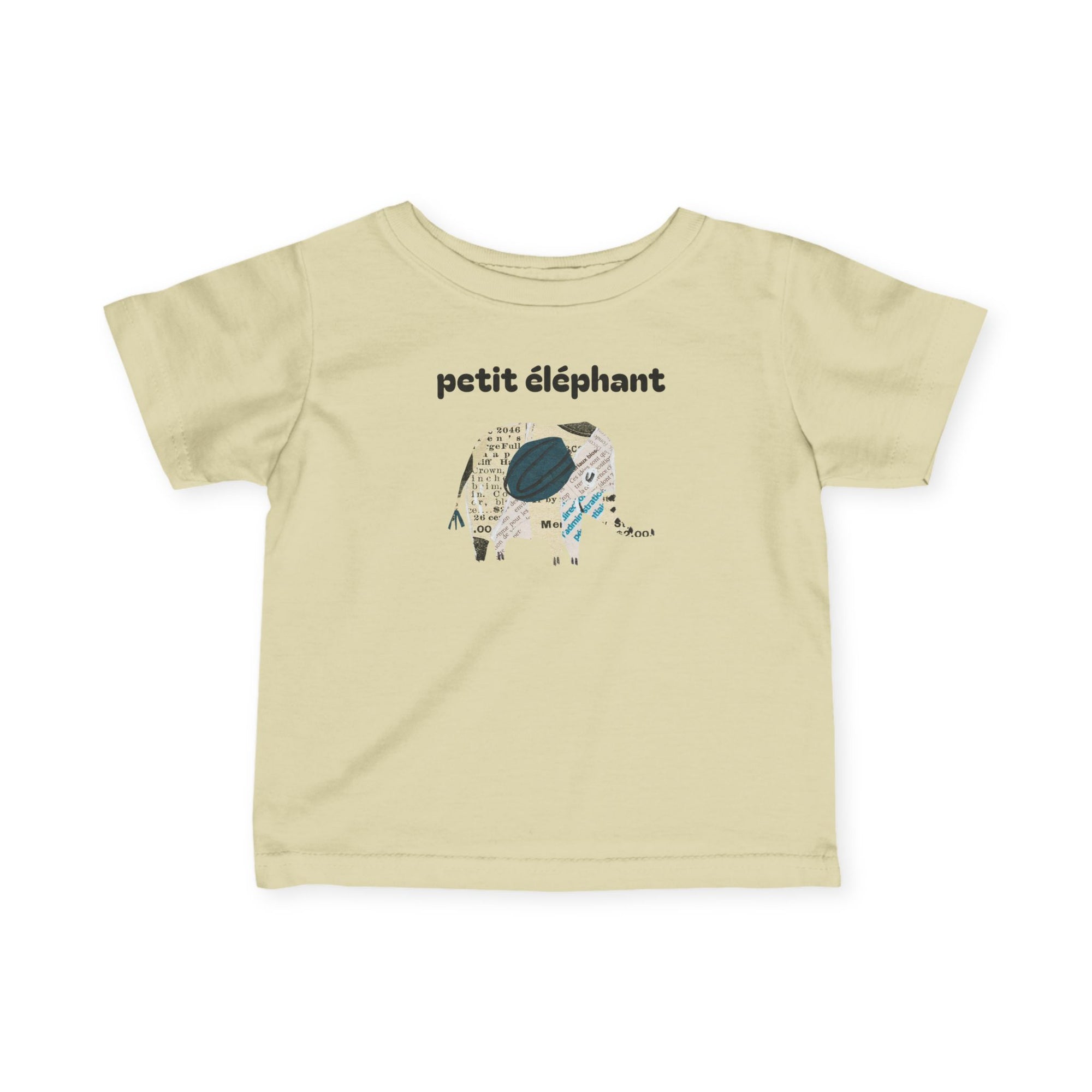 Petit éléphant Infant Fine Jersey Tee - Kids clothes - child tee