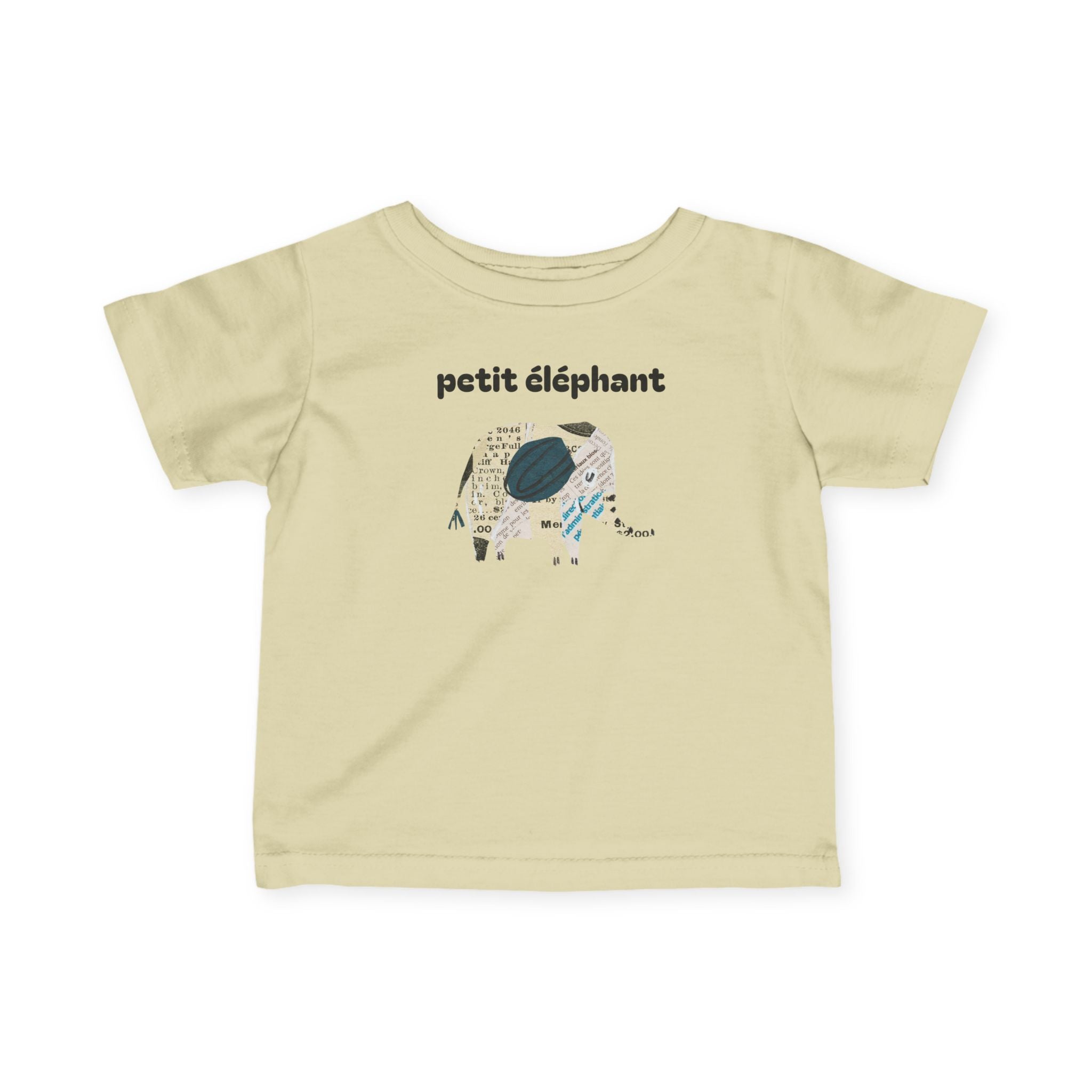Petit éléphant Infant Fine Jersey Tee - Kids clothes - child tee