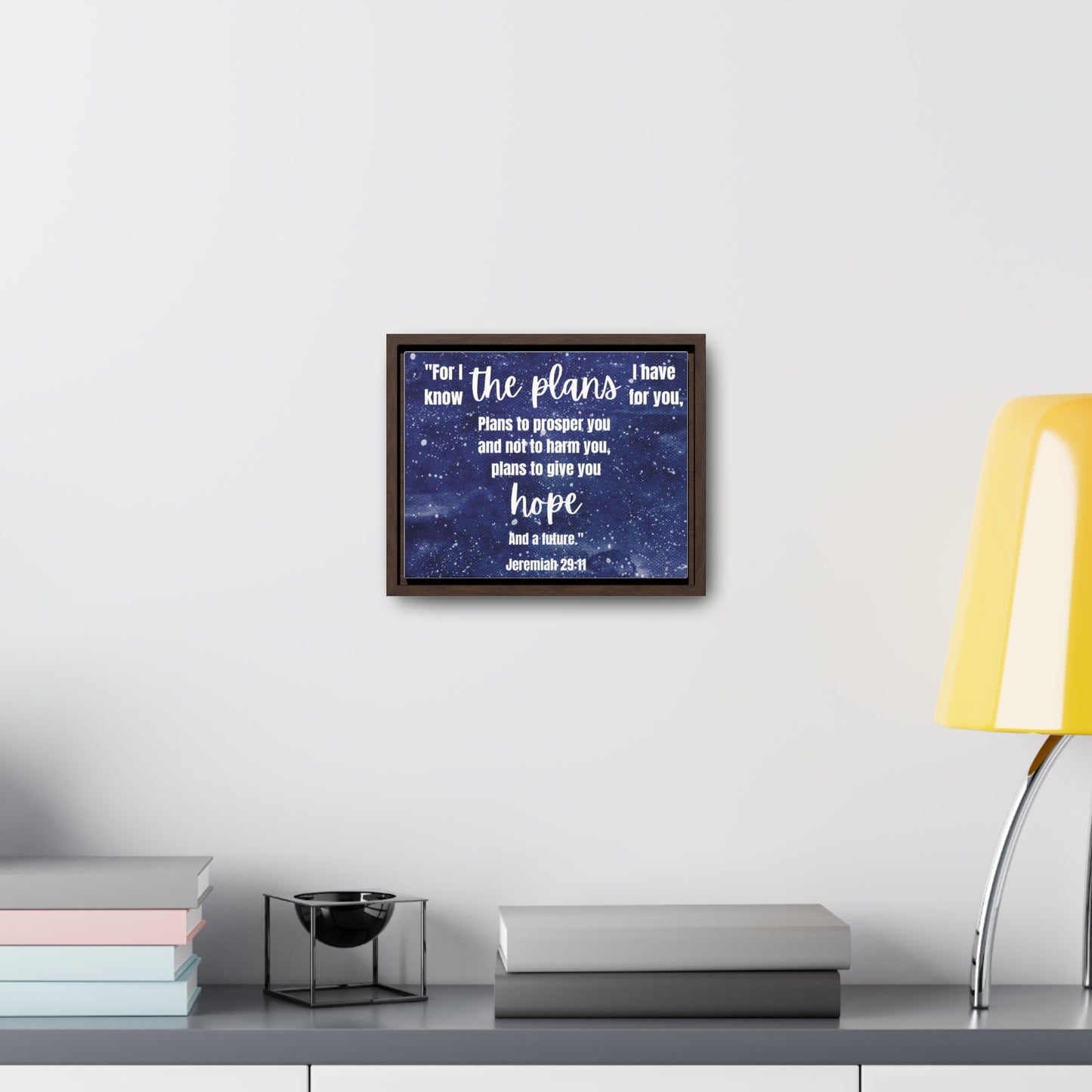 Jeremiah 29 11 bible verse canvas
