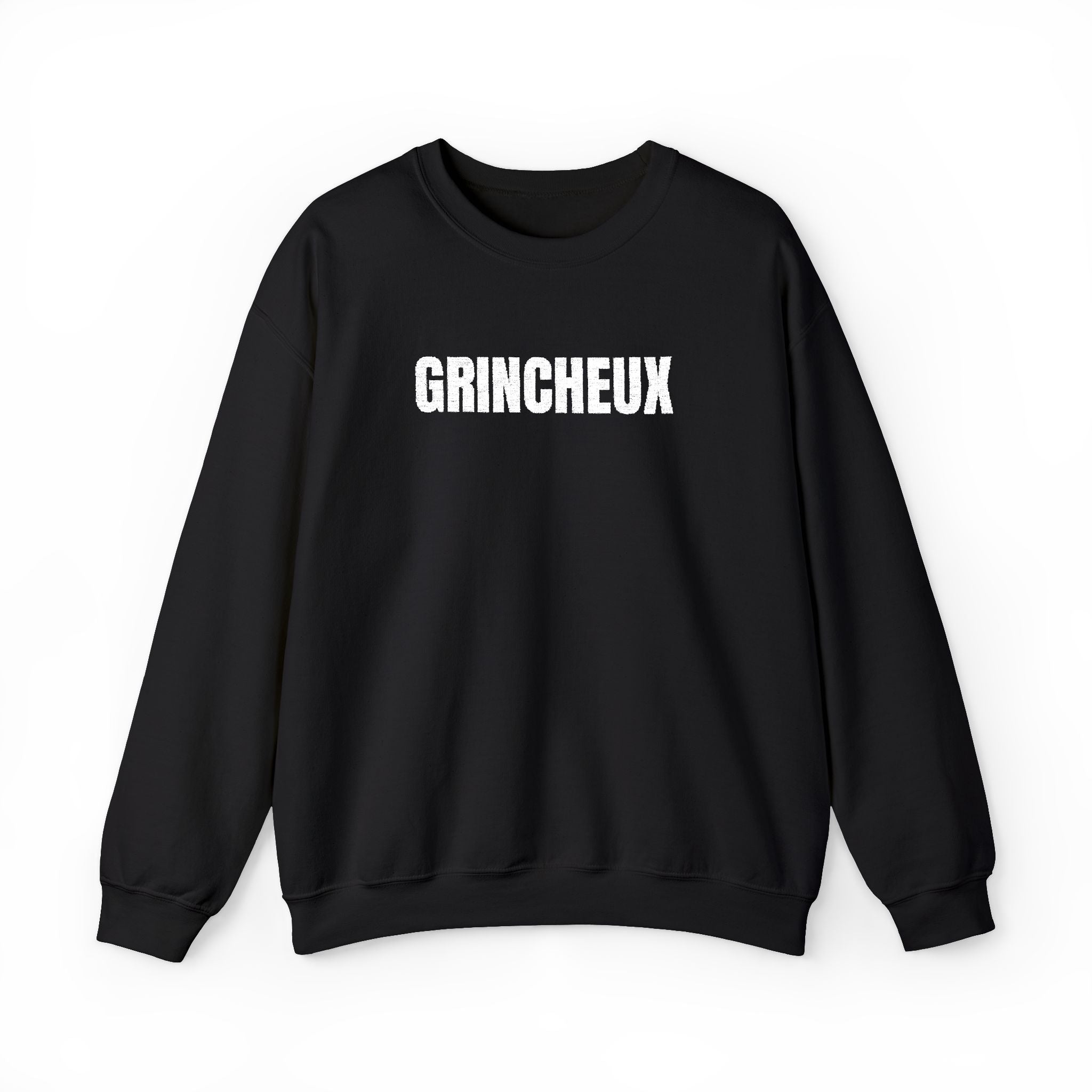 Grincheux Crewneck Sweatshirt - Funny French curmudgeon Sweater