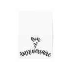 French Birthday Greeting Cards - Bon Anniversaire by Printify