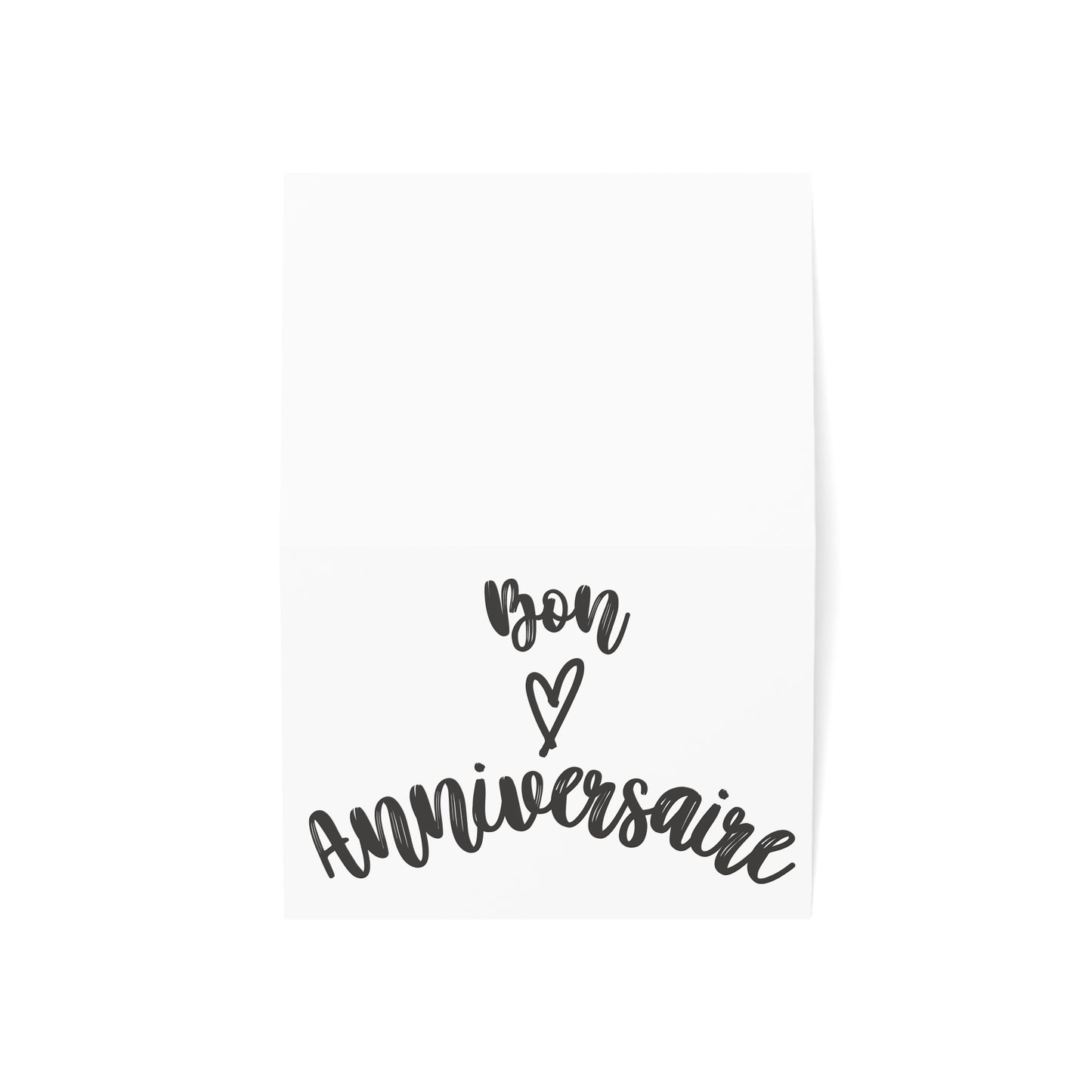 French Birthday Greeting Cards - Bon Anniversaire