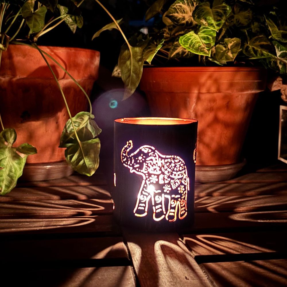 Iron Lantern - Elephant