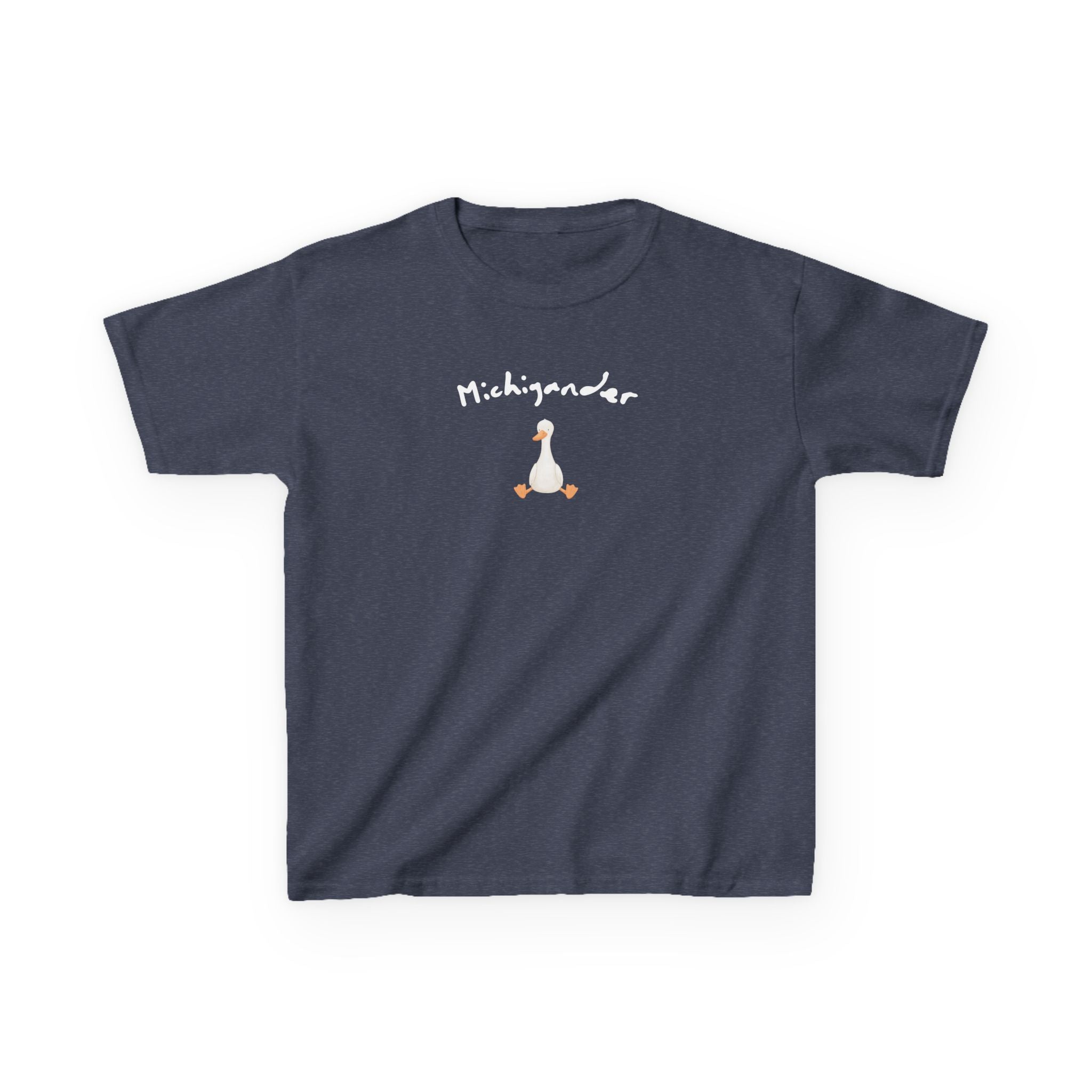 Kids Michigander Goose Tee, Michigan goosey Kids T-Shirt