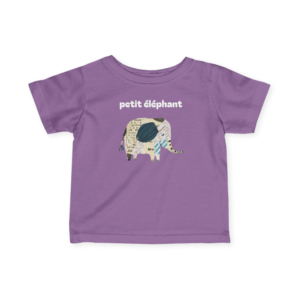 Petit éléphant Infant Fine Jersey Tee - Kids clothes - child tee