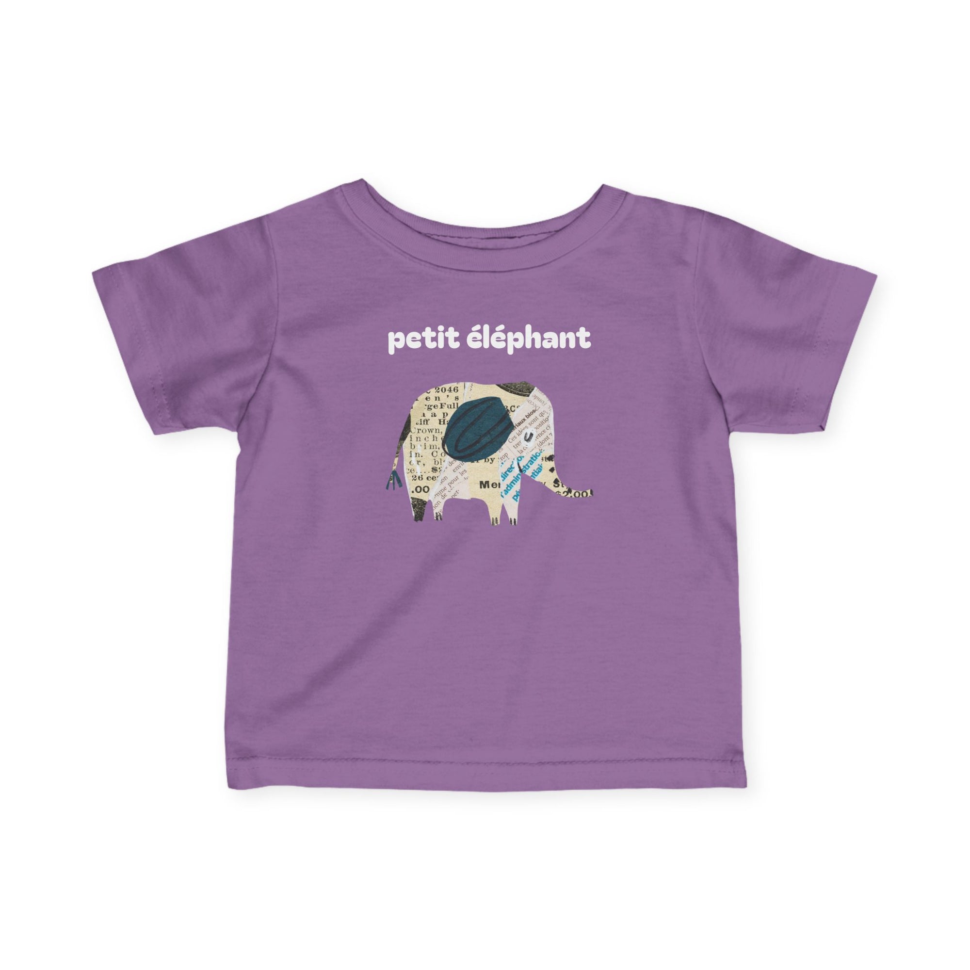Petit éléphant Infant Fine Jersey Tee - Kids clothes - child tee