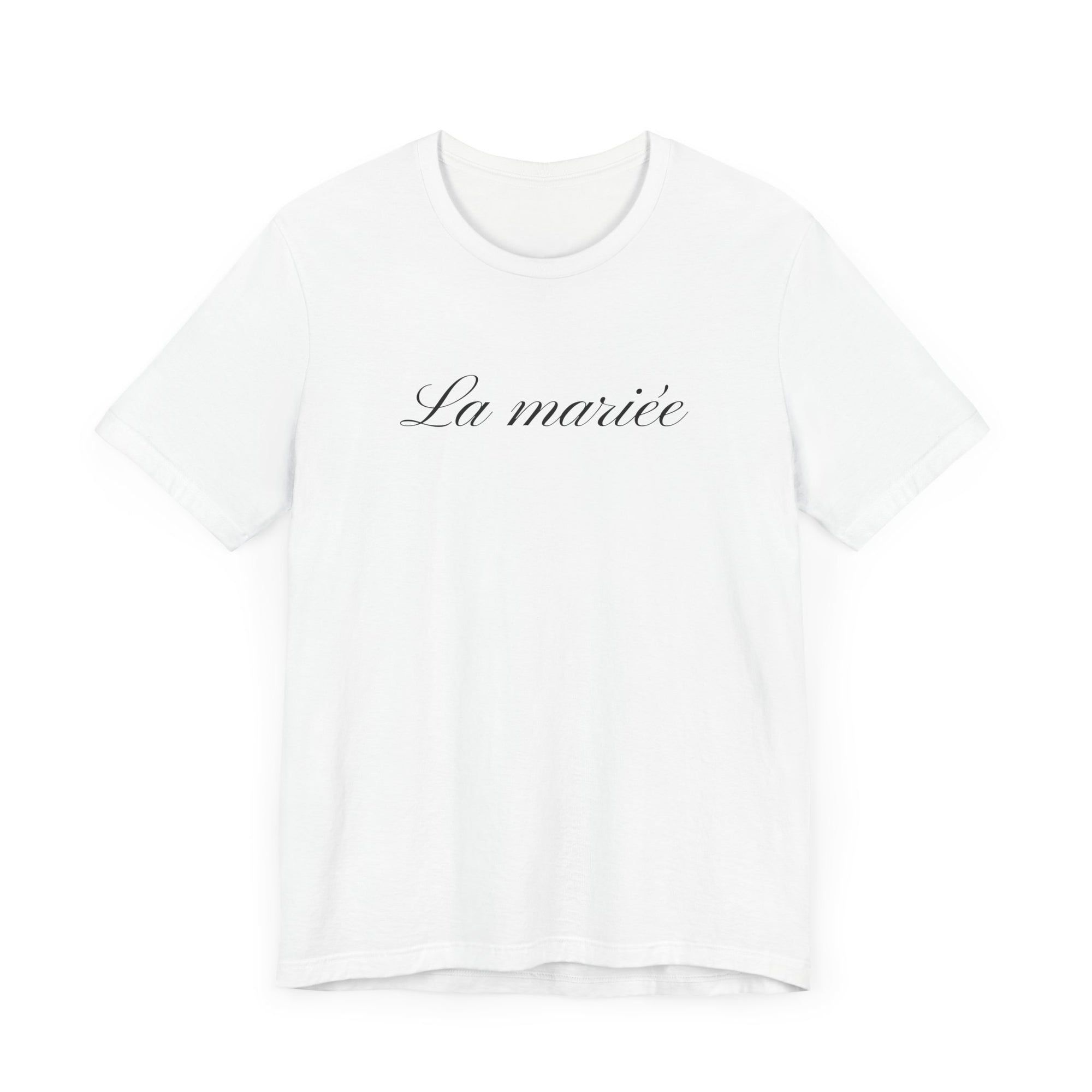 La mariée bride T-Shirt, Wedding Tee, Bridal Party Shirt - La Vie Bien - Bachelorette party - Bachelorette party French