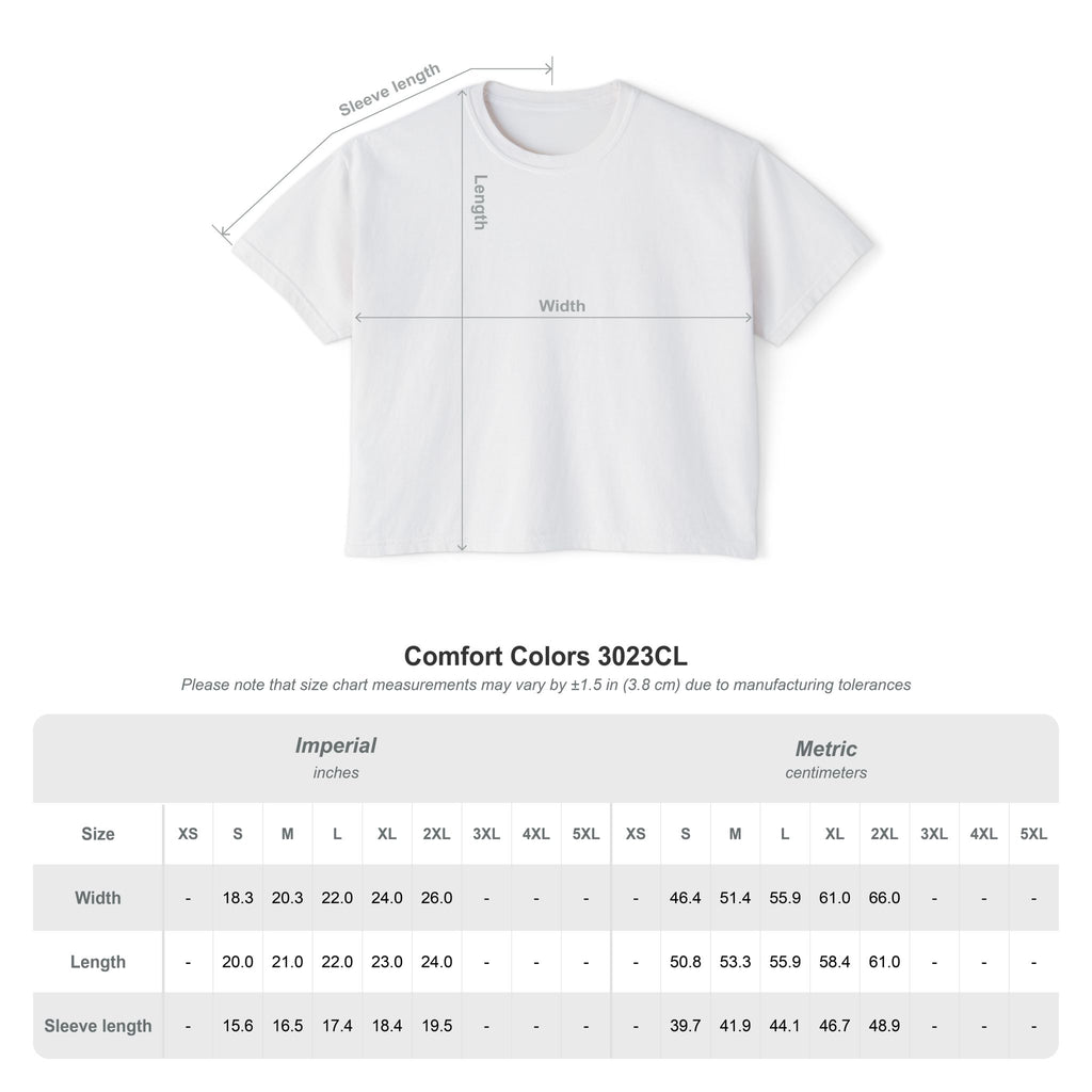 Don't make me switch to German Boxy Tee, Minimalist text tee
