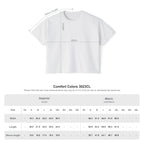 Don't make me switch to German Boxy Tee, Minimalist text tee