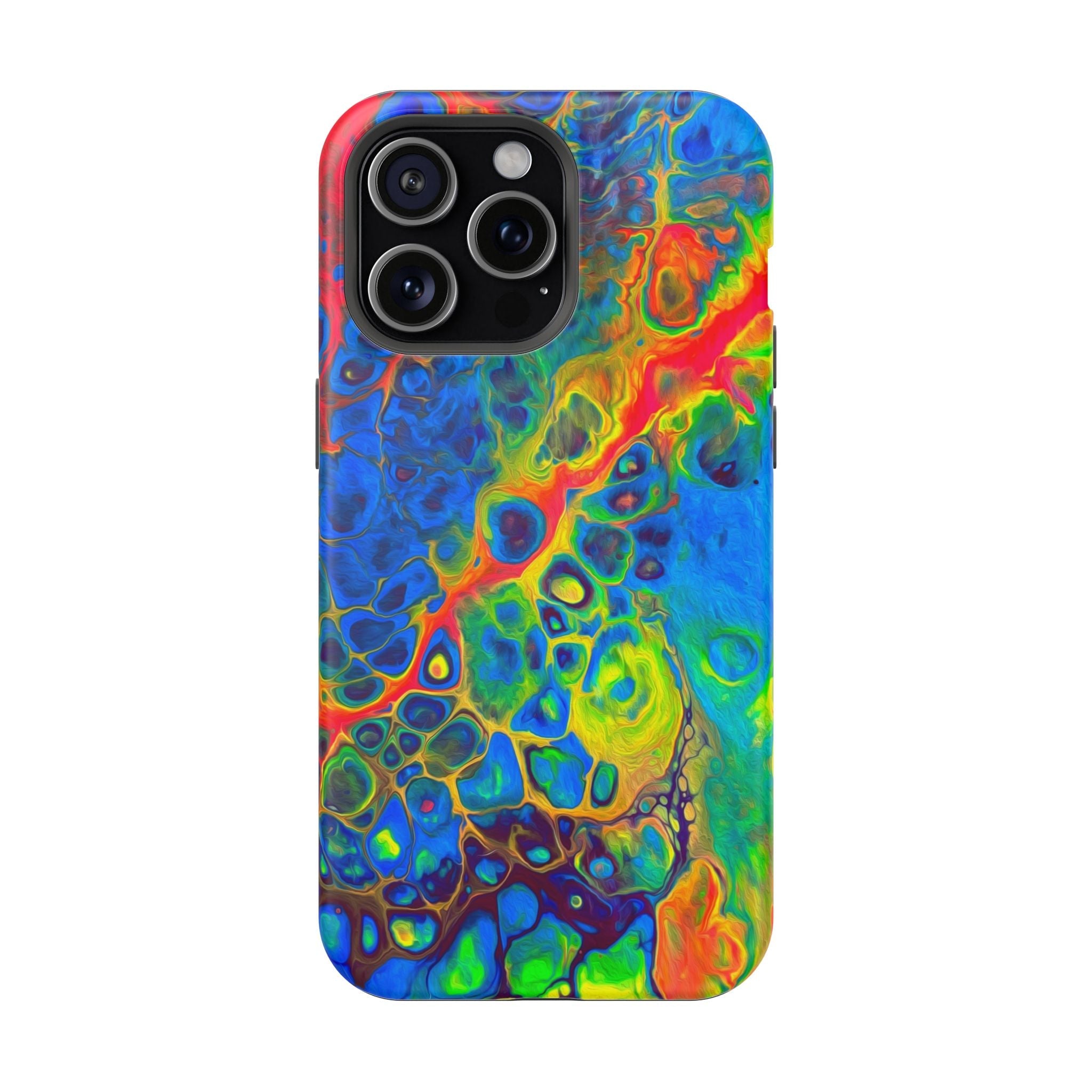 Bespattered Facade Rainbow Impact-Resistant Case