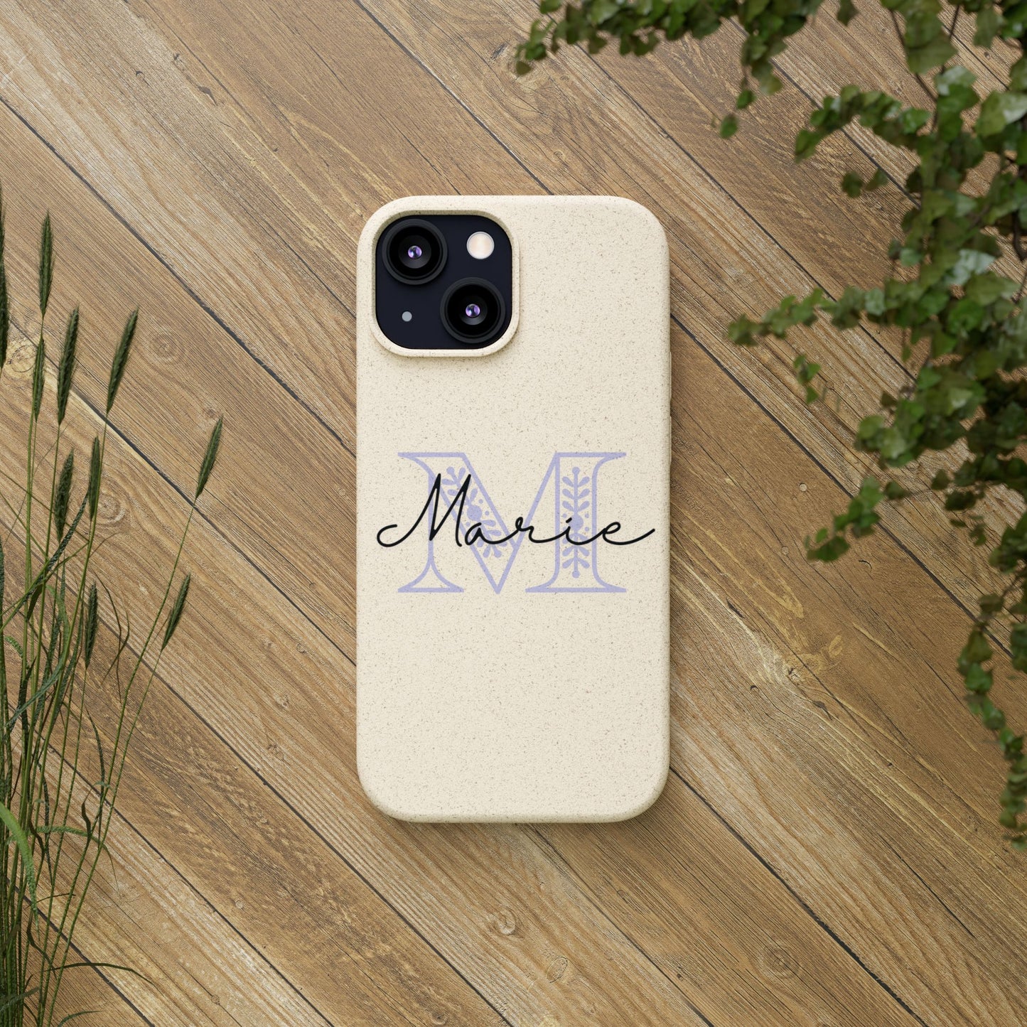 Eco-friendly monogrammed Phone case