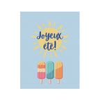 Joyeux été Summer Garden Banner by Printify