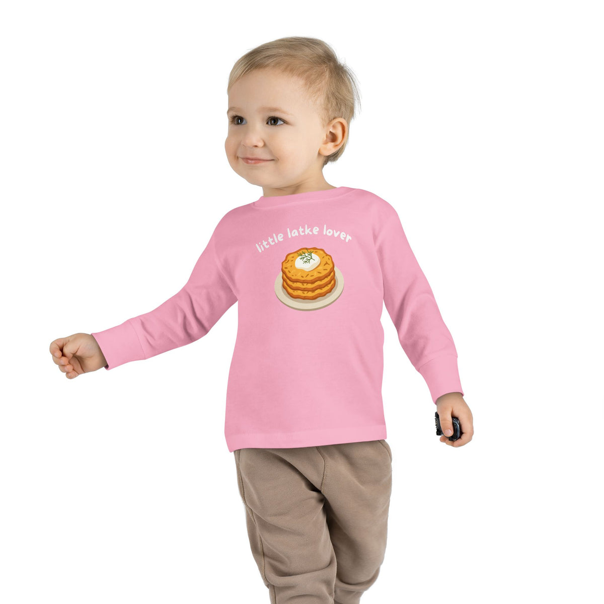 Little Latke Lover Potato Pancake Long Sleeve Tee