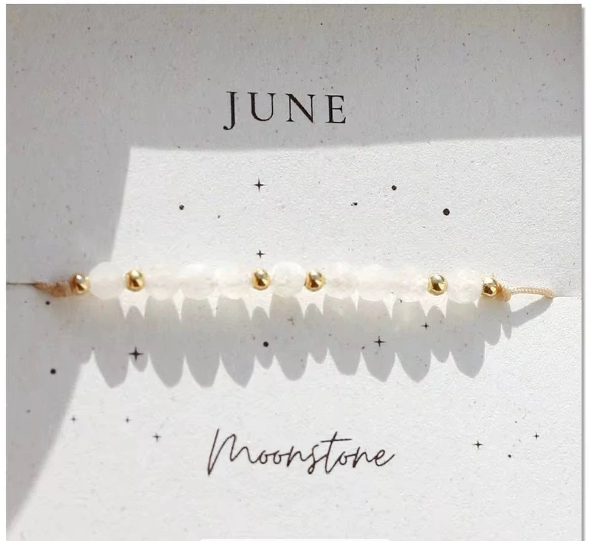 Crystal Birthstone Bracelet by Curated By Suarez