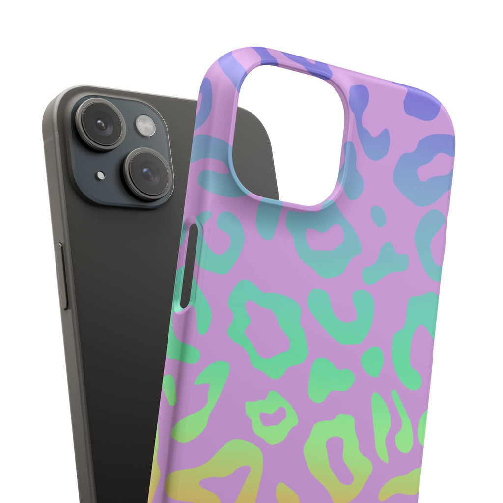 Bespattered Facade Rainbow Leopard Snap Case