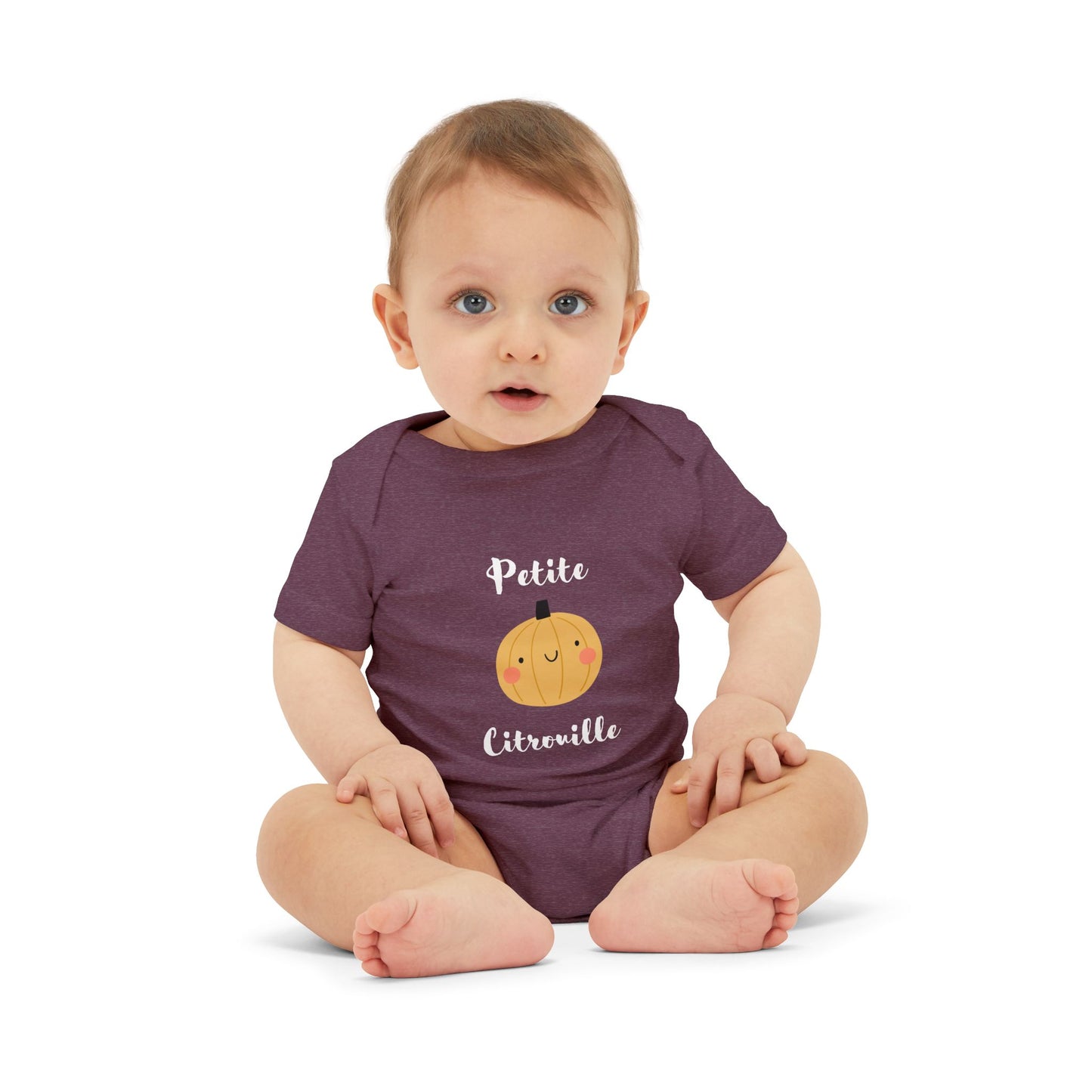 Petite Citrouille (little pumpkin) Infant Jersey Onesie
