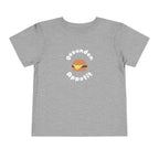 Gesunden Appetit Toddler Tee shirt with Cheeseburger by Printify