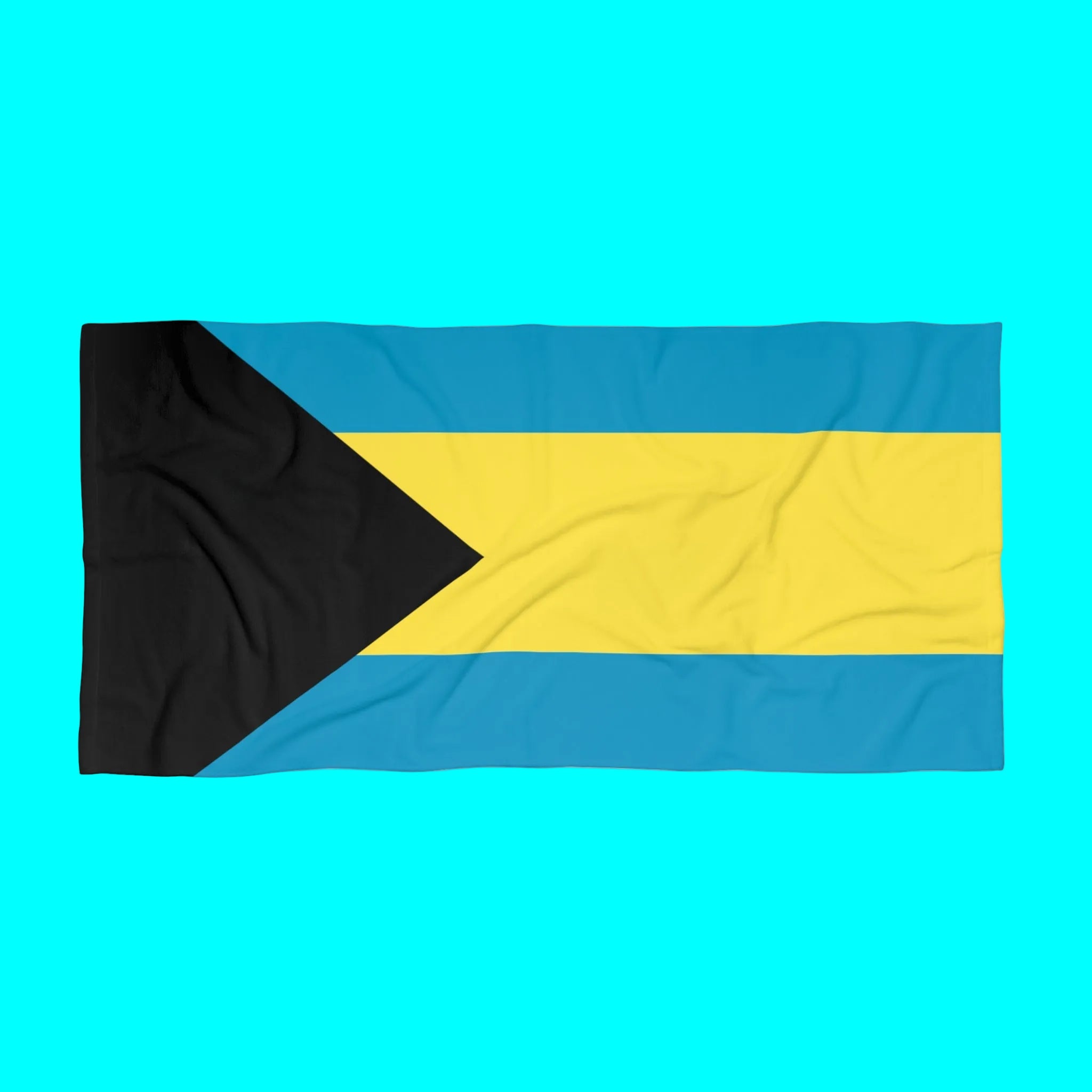 Bahamas Beach Towel | Quality & Long Lasting - 2 Sizes | Bahamian Pride | Gift for Bahamians