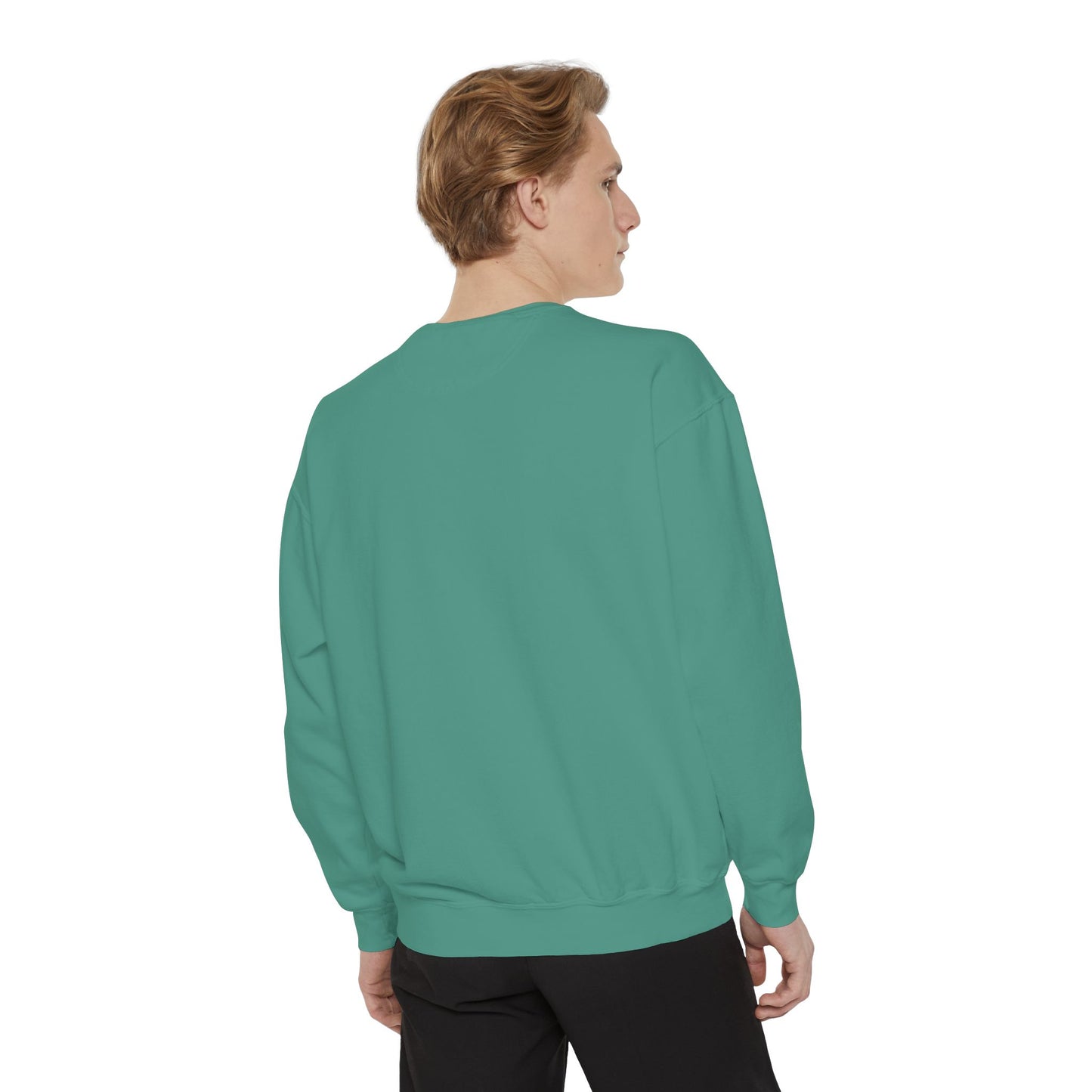 Sweat-shirt Oui et texte en bloc, couleurs confort