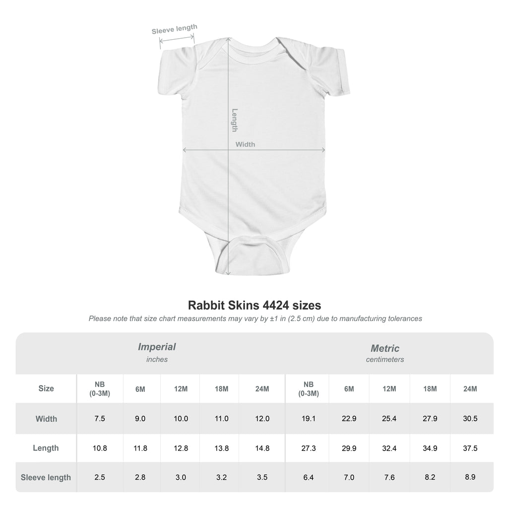 Mein Herz Infant German Bodysuit, Cute Baby Romper