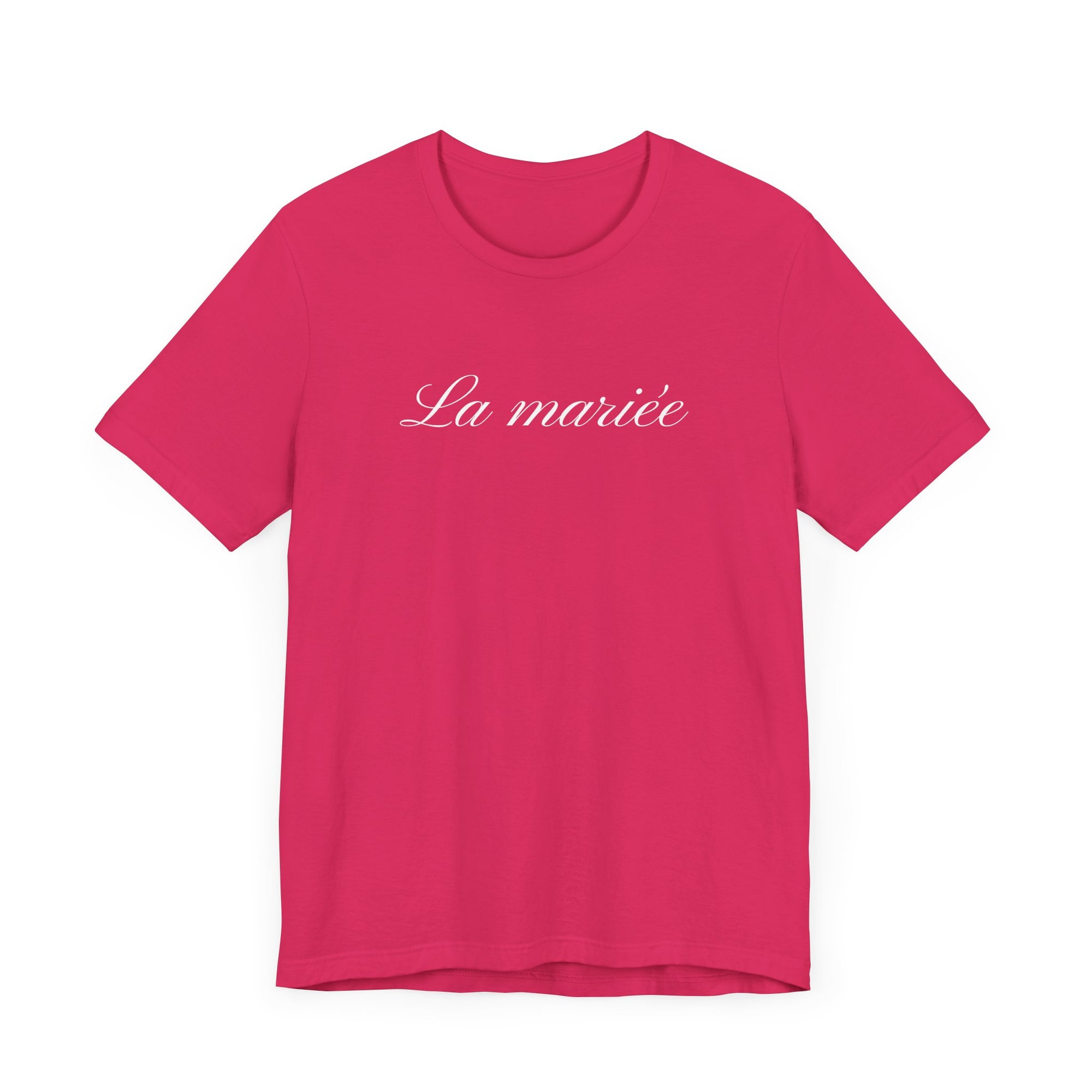La mariée bride T-Shirt, Wedding Tee, Bridal Party Shirt - La Vie Bien - Bachelorette party - Bachelorette party French