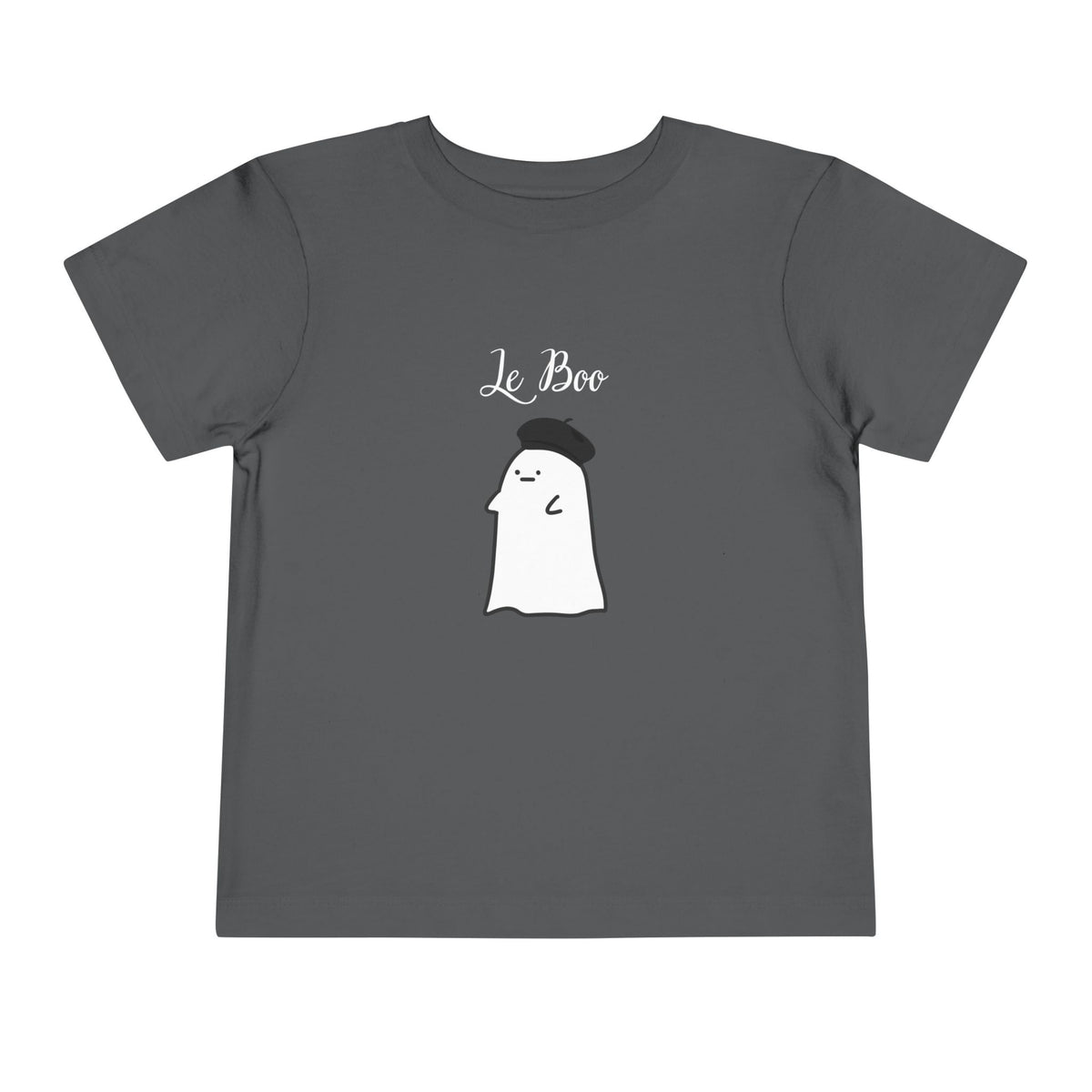 Le Boo French Ghost Toddler Tee, Cute Halloween Ghost Graphic Tee