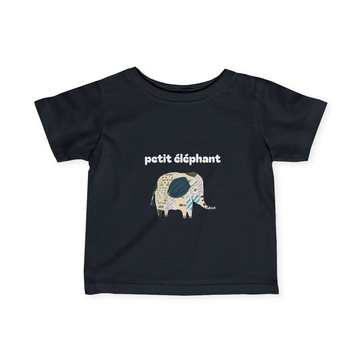 Petit éléphant Infant Fine Jersey toddler Tee